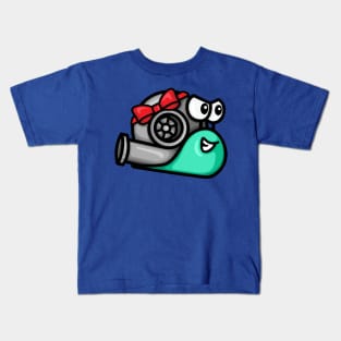 Turbo Snail - Gift Wrapped (Mint) Kids T-Shirt